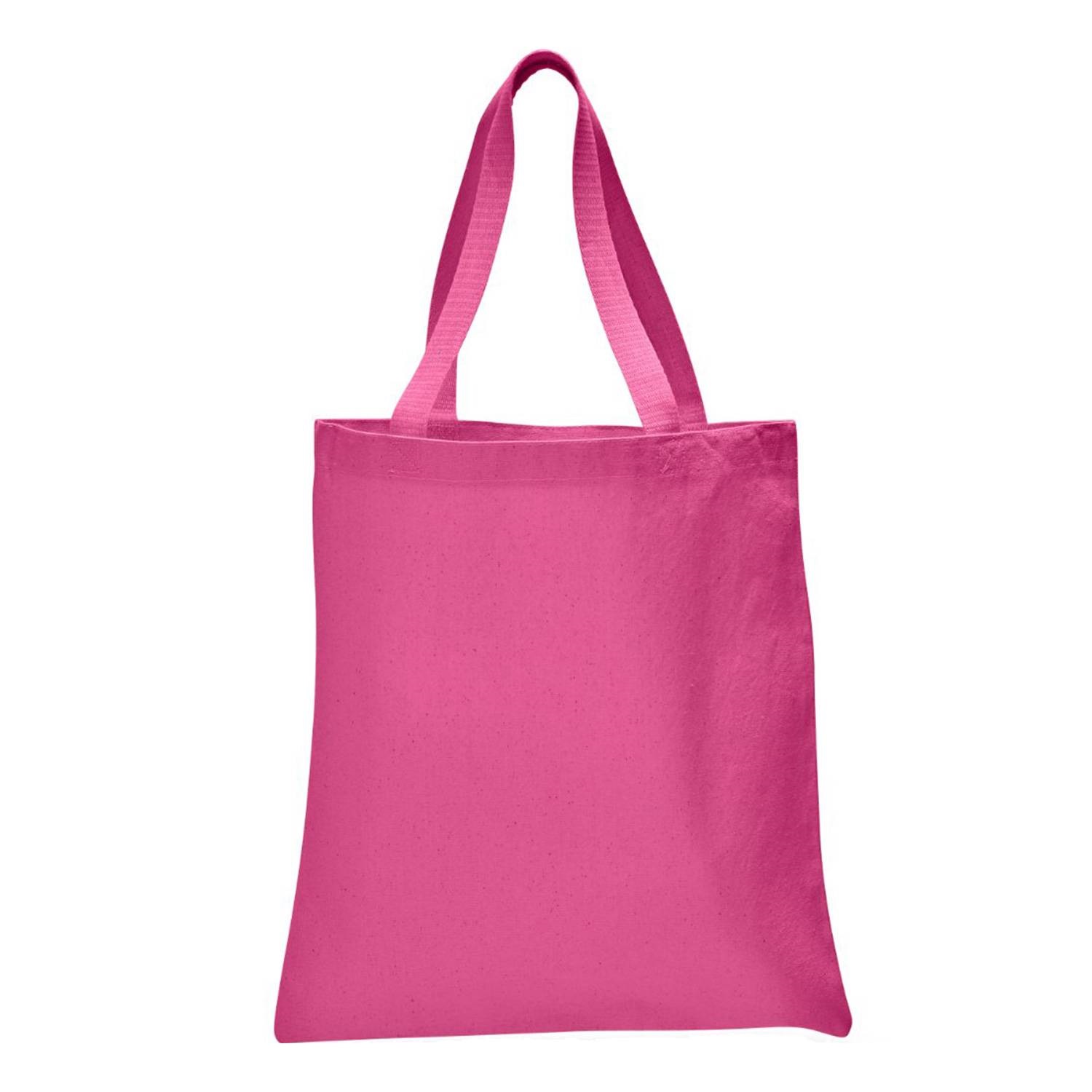 12 oz. Cotton Canvas Tote Bag with Web Handles 24