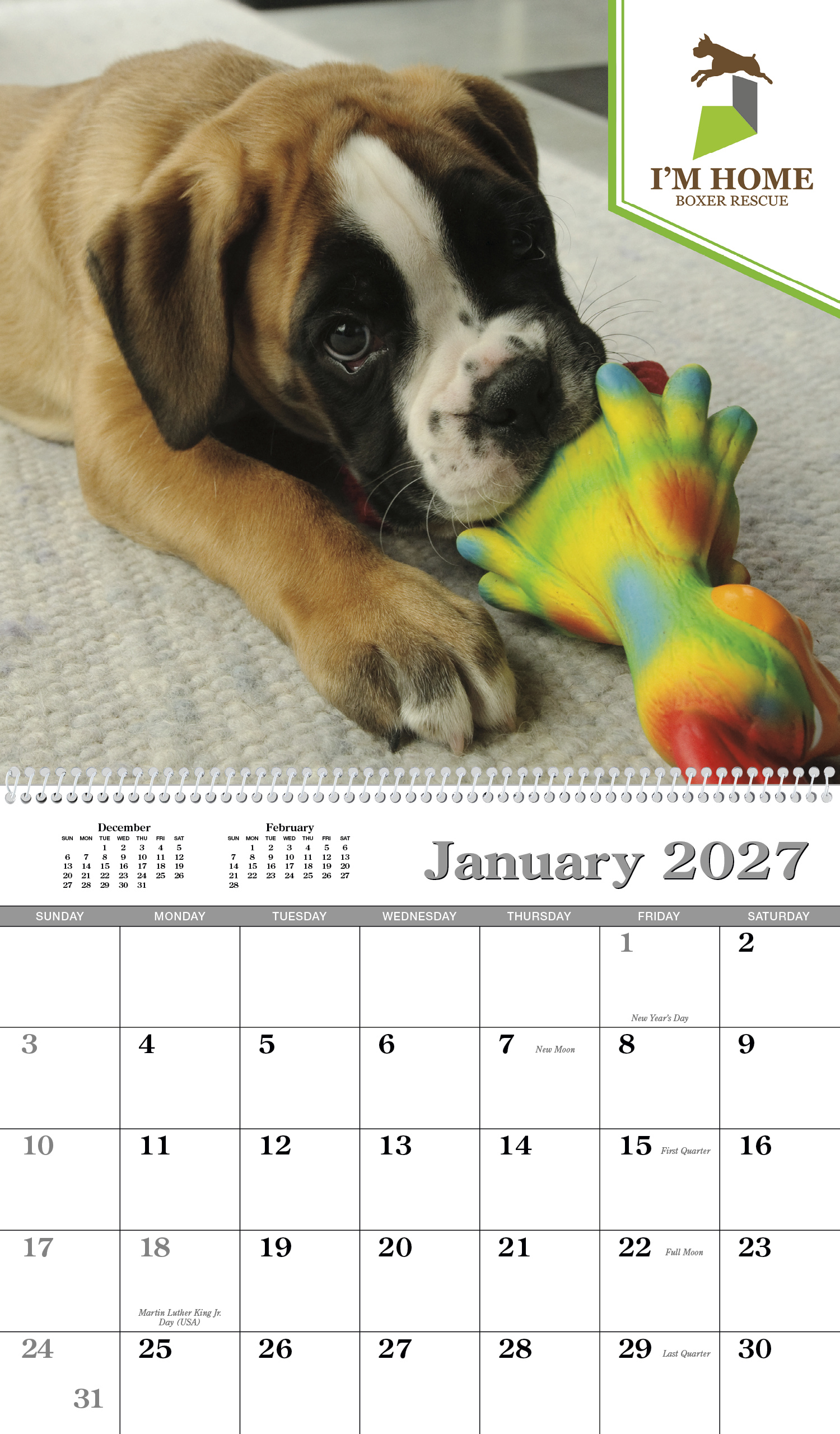 Triumph® Calendars Custom Single Image Appointment Calendar 14
