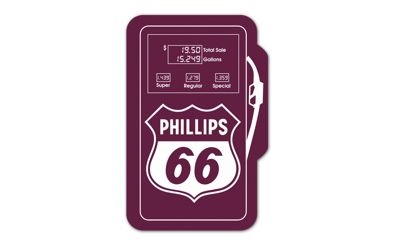 Gas Pump Vinyl Jar Opener 58