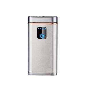 3 In 1 Dual E Arc Power Bank Lighter Flashlight 17