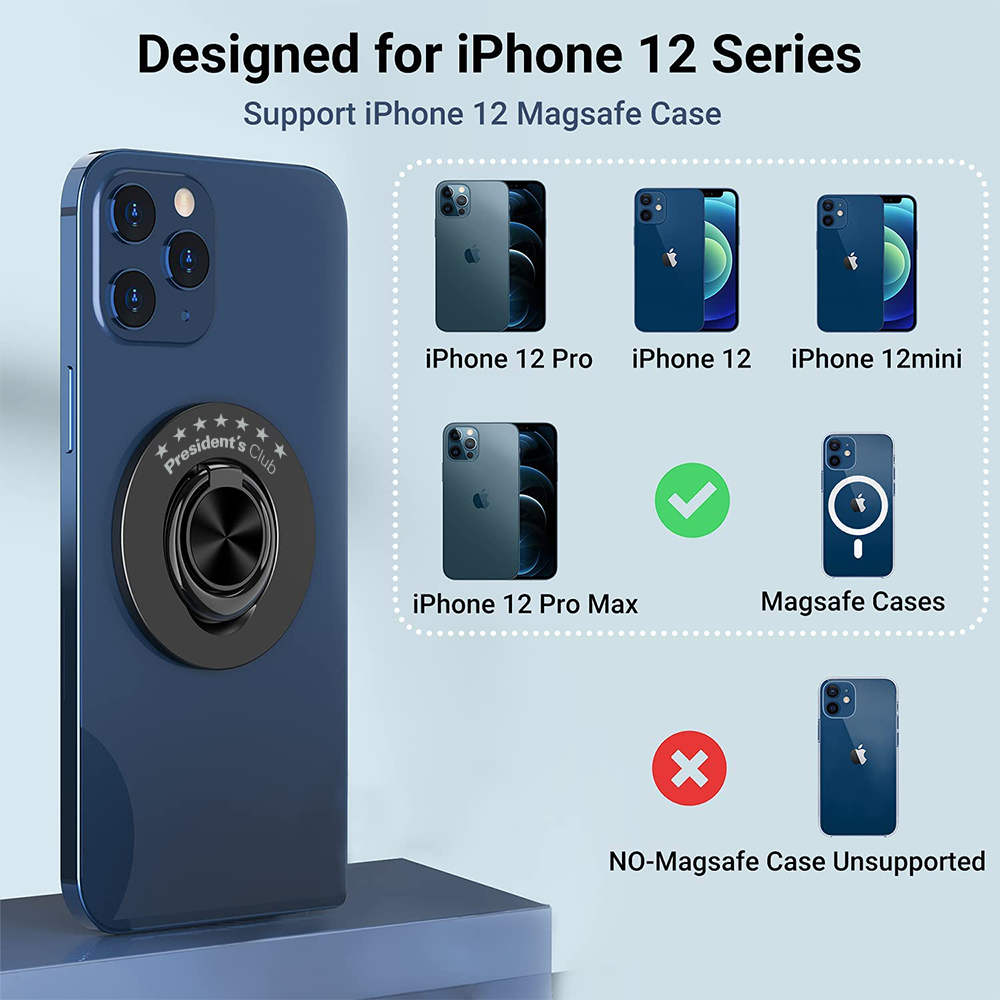 Megnes Magnetic Phone Ring Holder 2