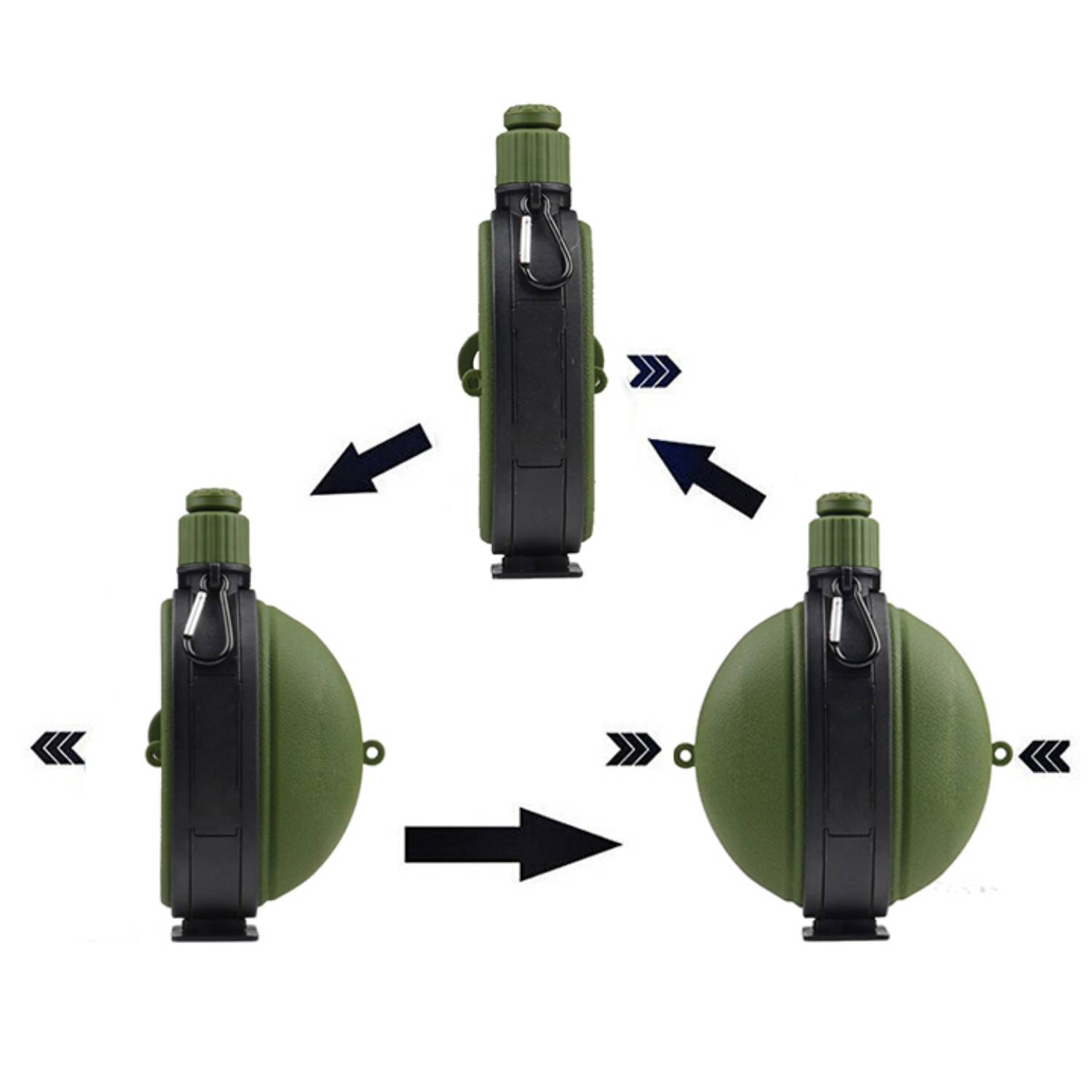 Portable Collapsible Water Bottle, 19.8 oz. 11