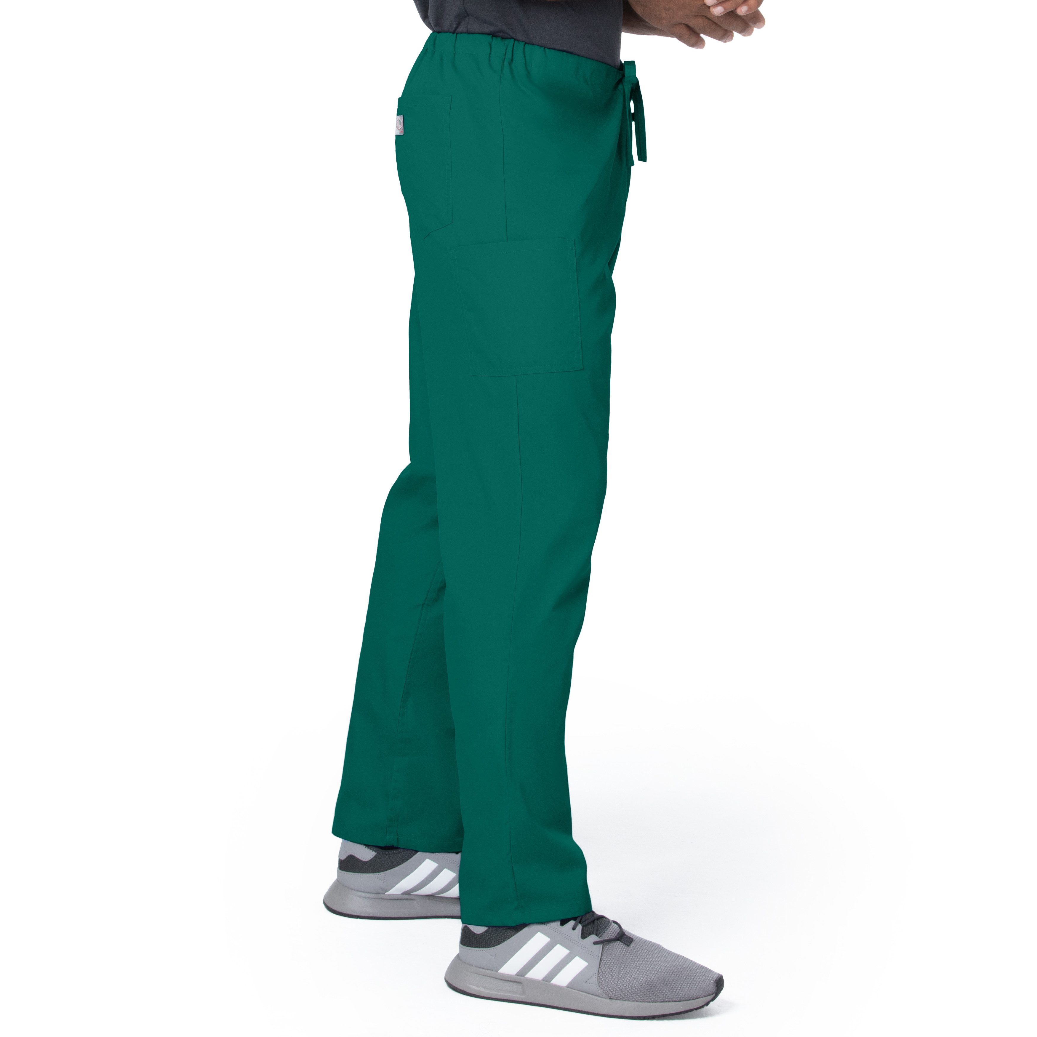 Landau - ScrubZone - Unisex Two-Pocket High Rise Waist Straight Leg Pant 28