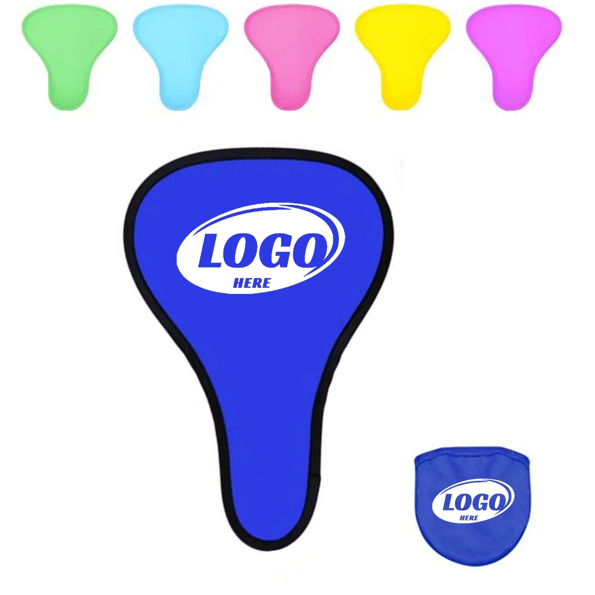 Cyclone Folding Polyester Fan With Pouch 2