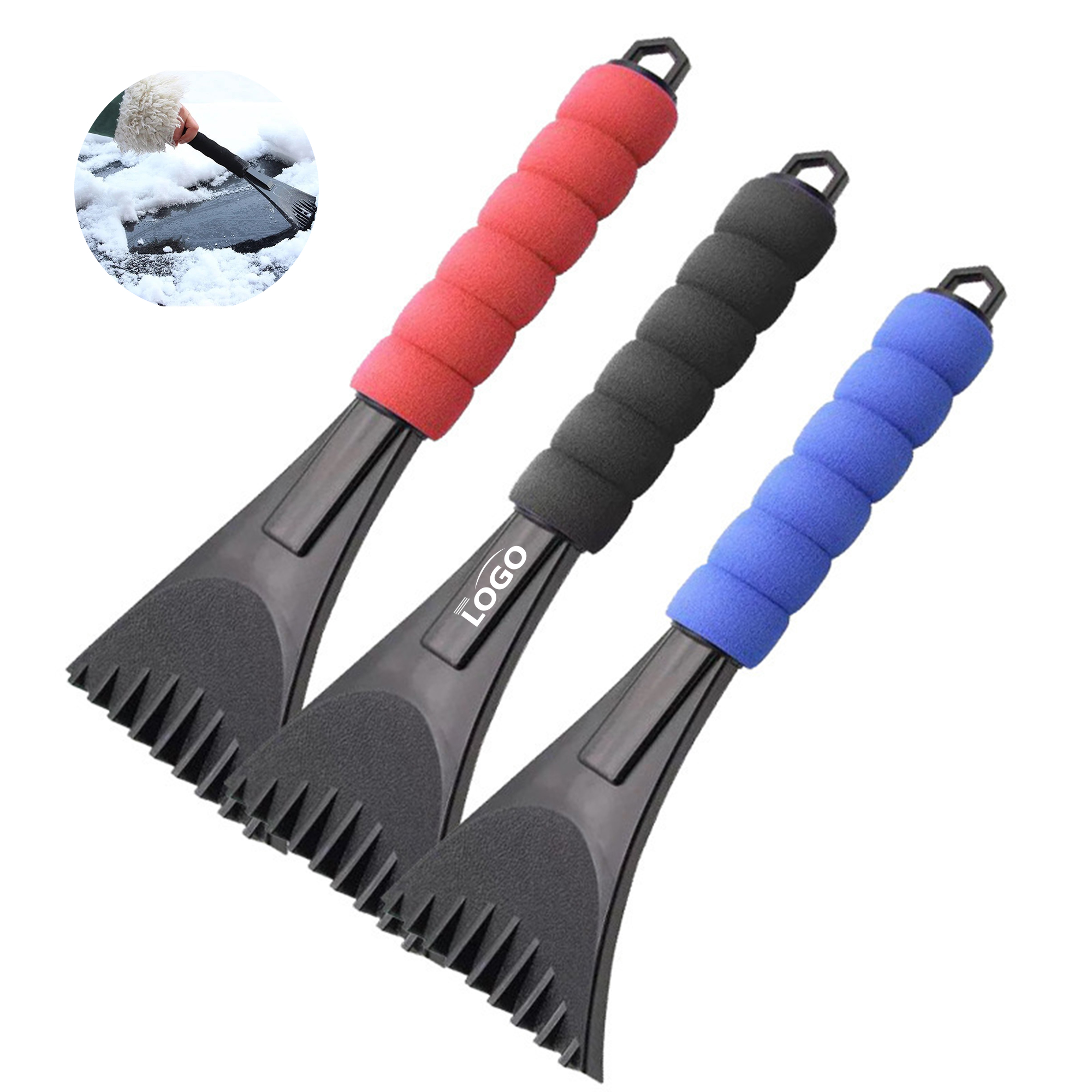 Winter car snow shovel with EVA handle 2