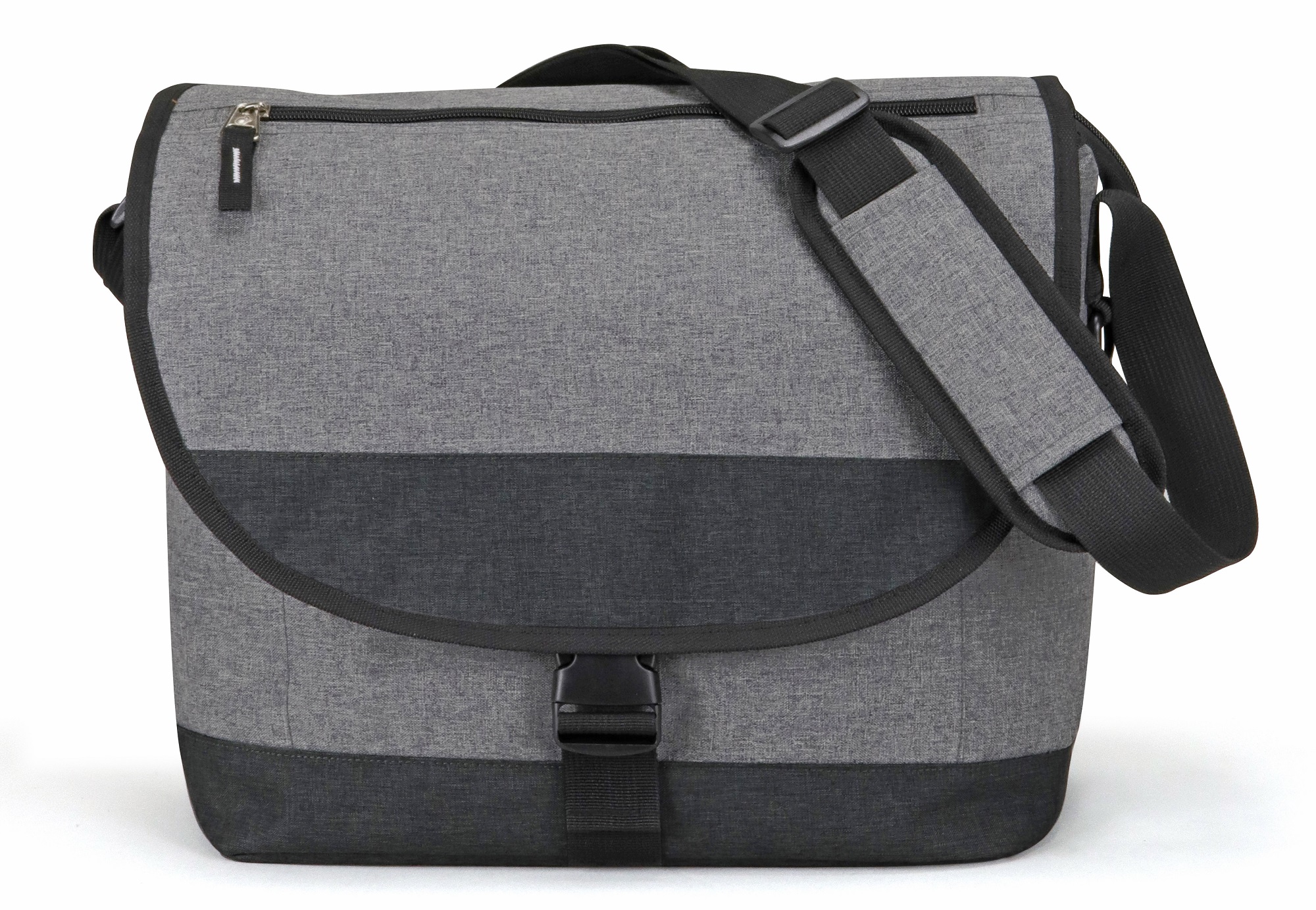 Heathered Messenger Bag 1
