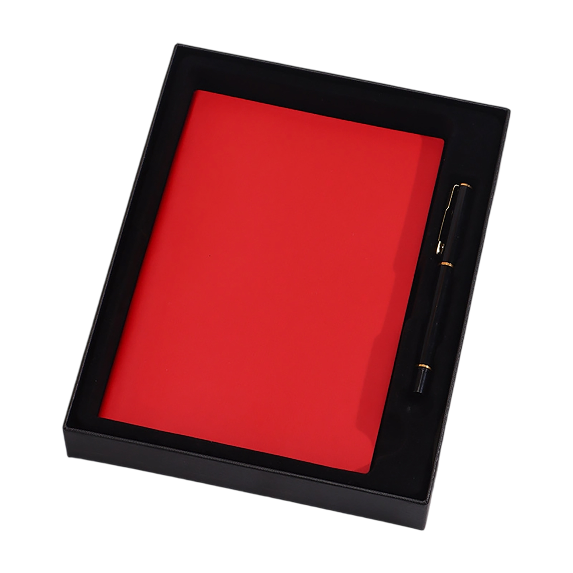 Faux Leather Journal With Pen Gift Set 8.3" By 5.7" 6