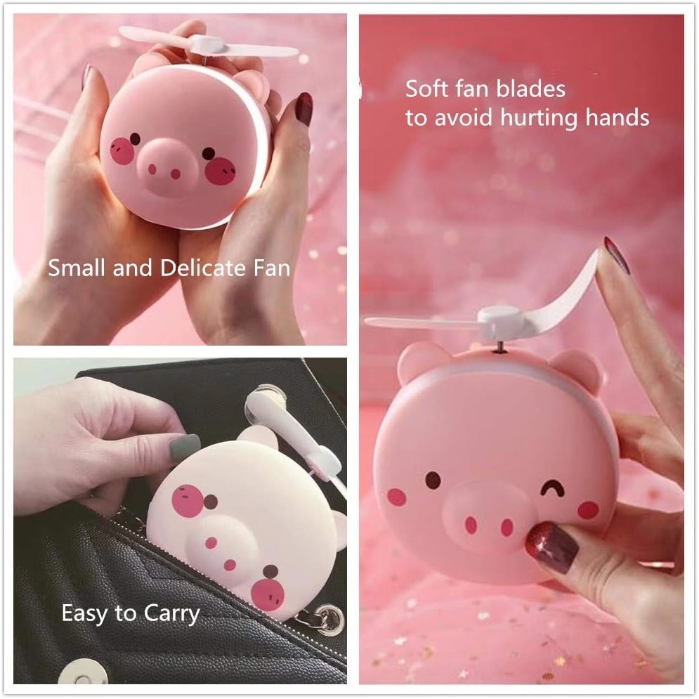 Lovely Pig Head Shape Mirror 4