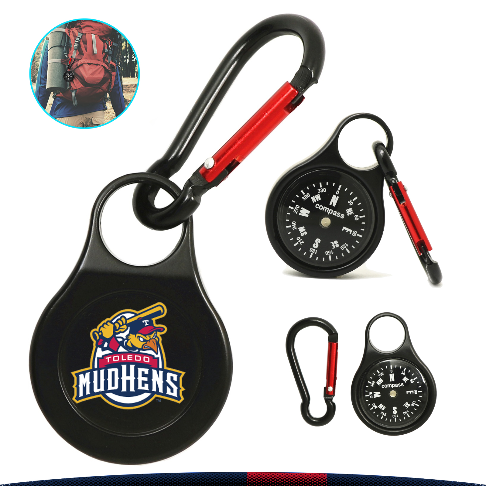 2 in 1 Mini Survival Compass 1