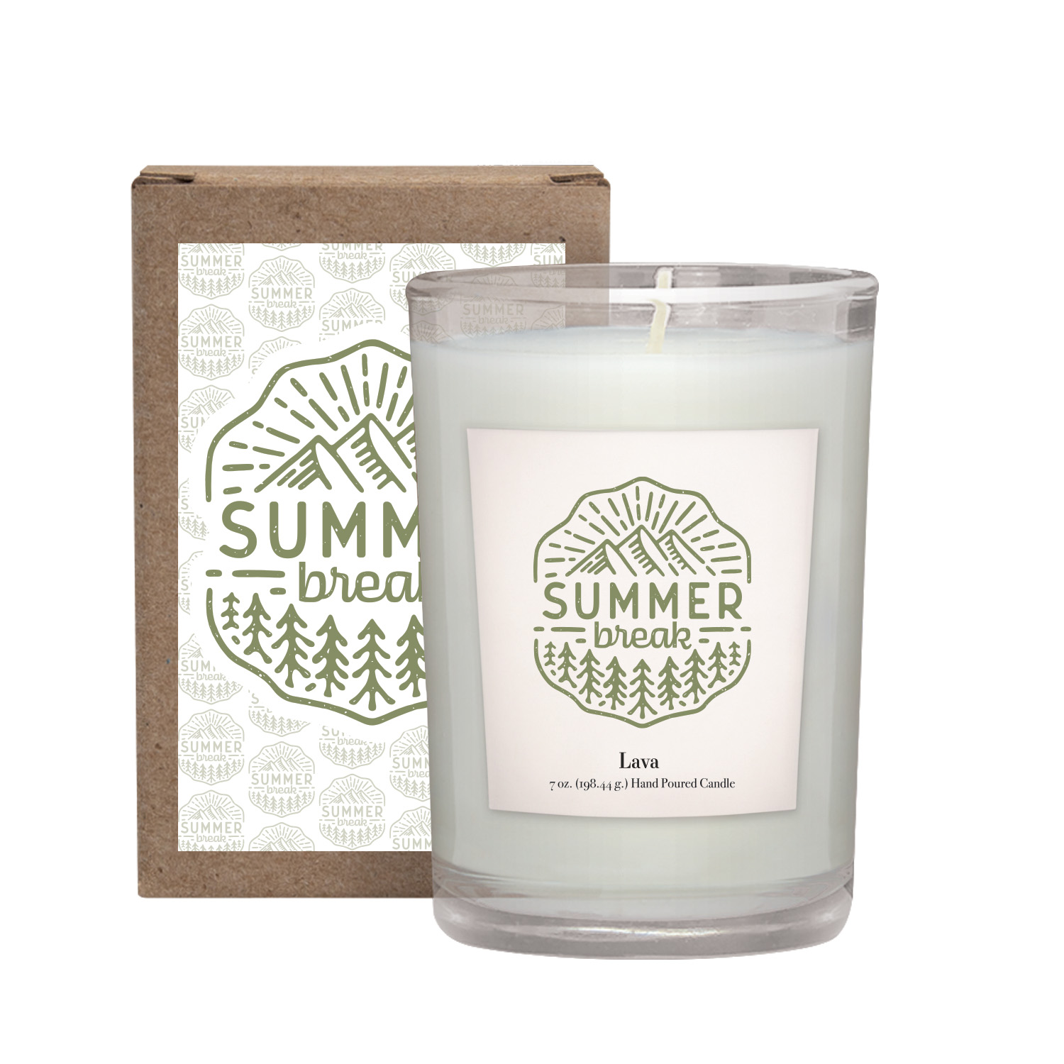 8 oz. Avalon Scented Tumbler Candle in a Custom Gift Box 10