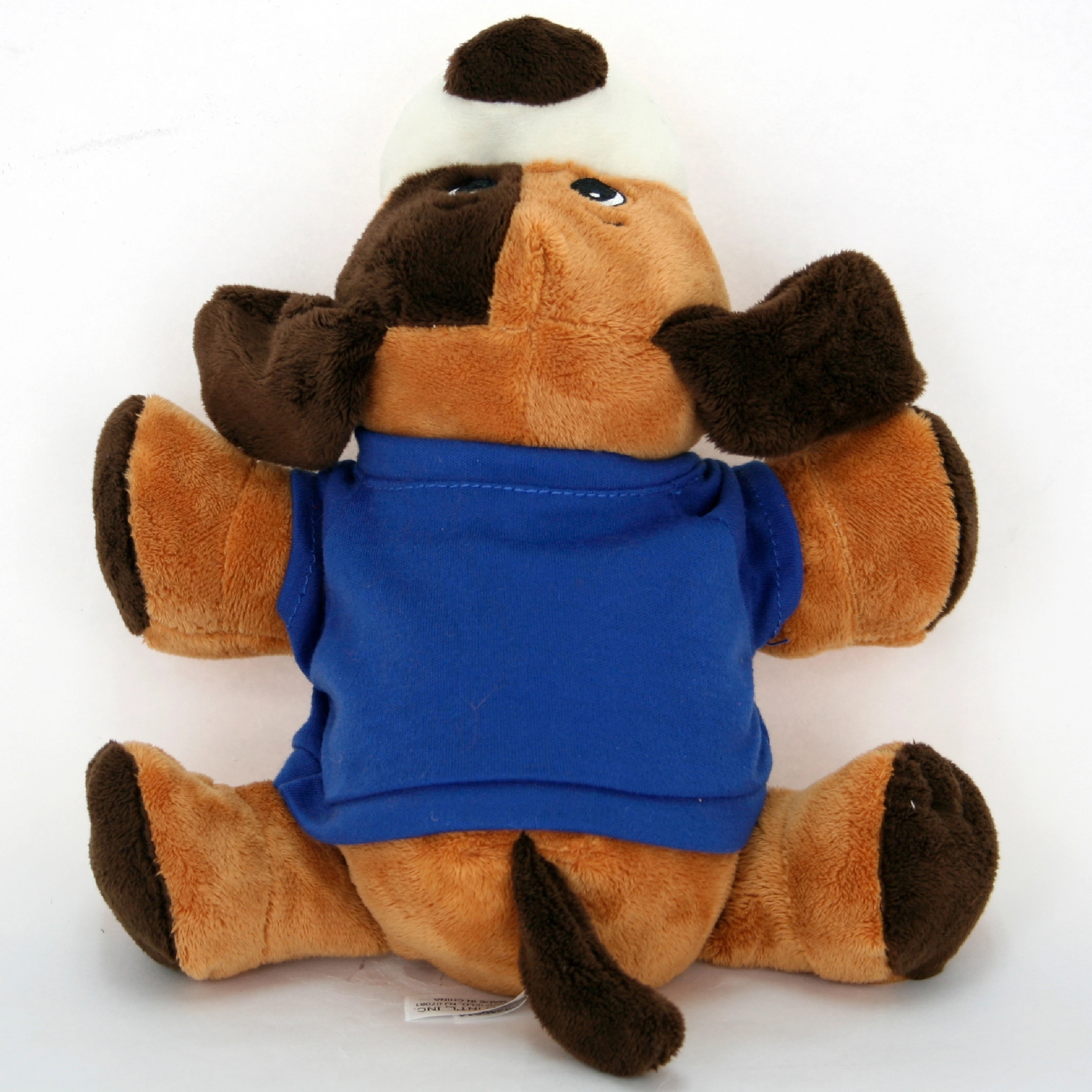 9" Laying Down Dog - Brown 7