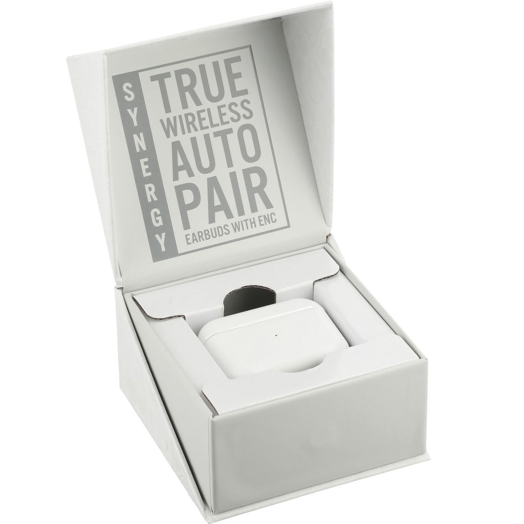 Synergy True Wireless Auto Pair Earbuds with ENC 2