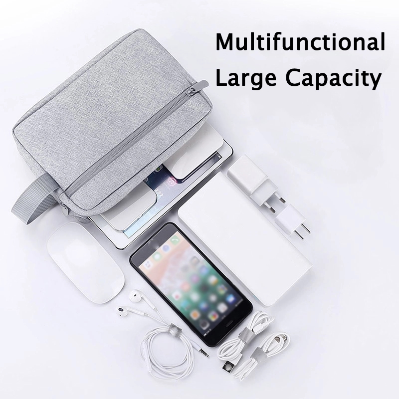 Custom Portable Electronic Accessories Organizer Travel Bag 5
