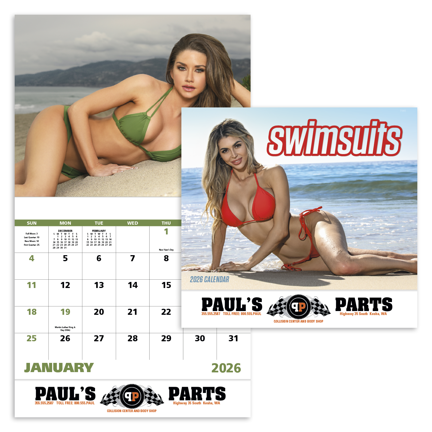 Good Value™ Swimsuits - Stapled Calendar 15