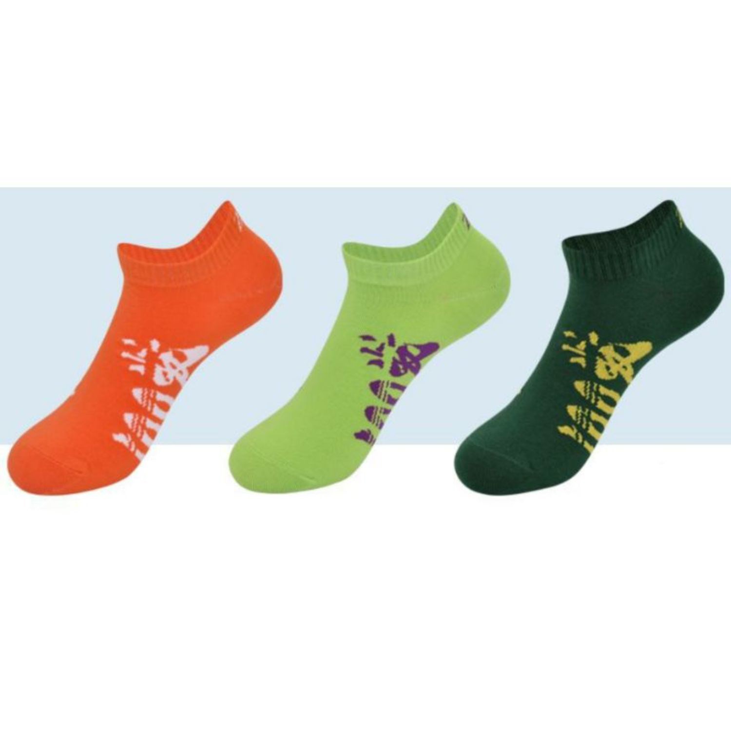 Cushioned low cut knitted athletic socks, 144 needles 10