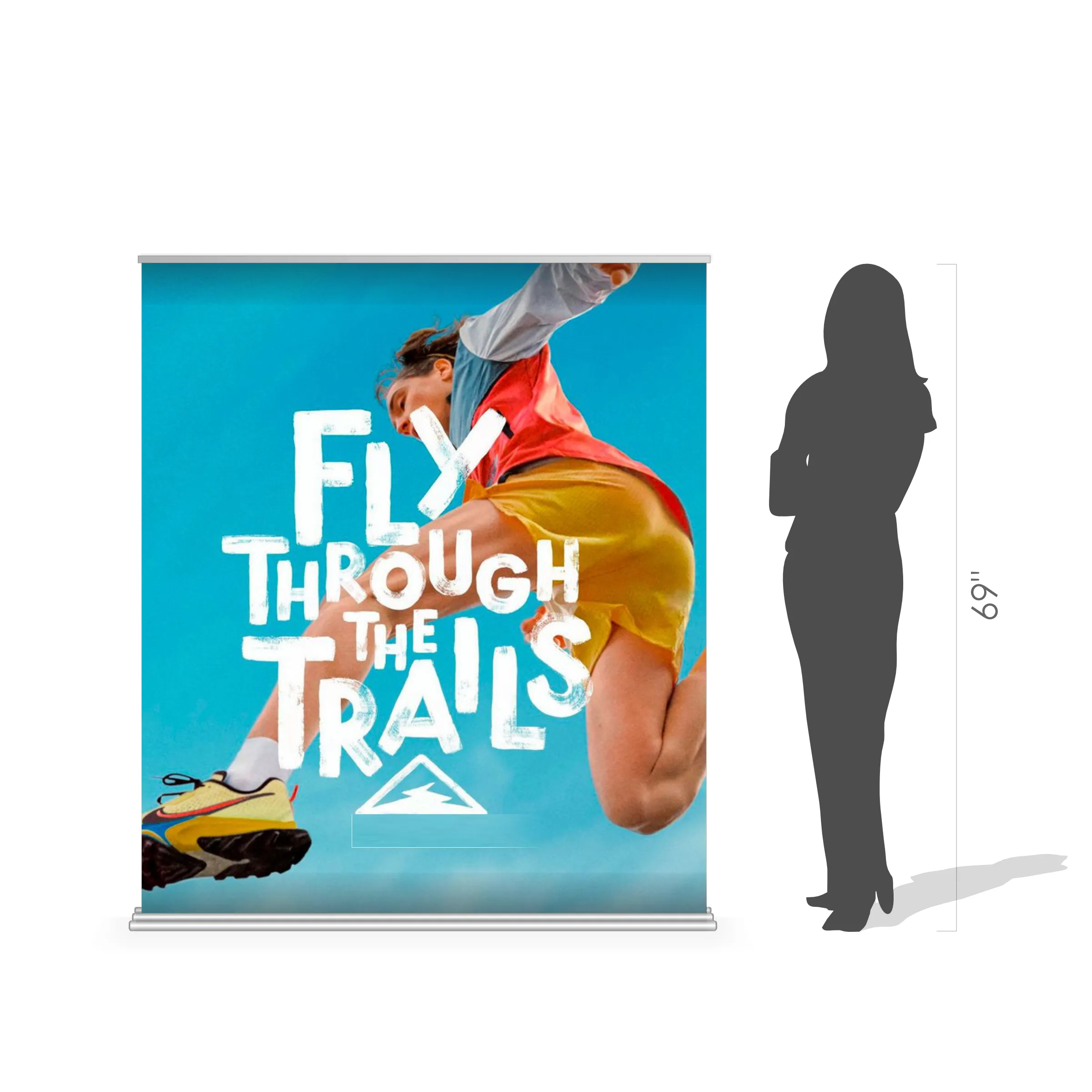 60" Wide Standard Retractable Banner Kit 9
