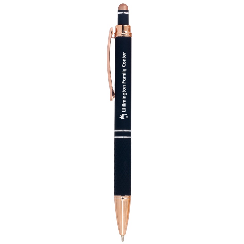 Crossgate Stylus Pen- Rose Gold Trim 1