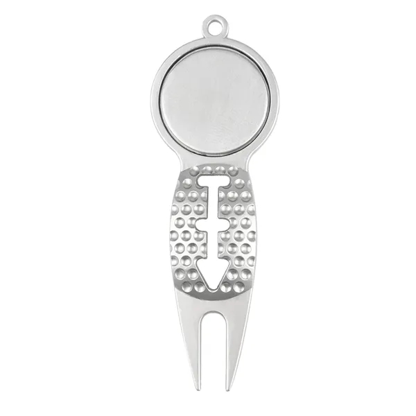 Classic Golf Divot Repair Tool With Ball Marker 2
