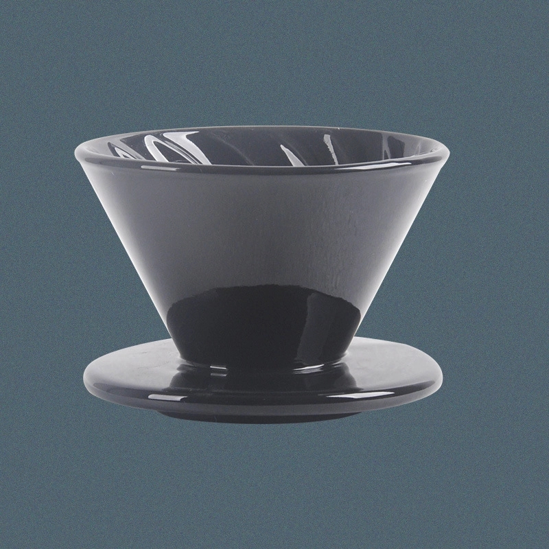 Custom Ceramic Over Coffee Brewing Filter Cone 2