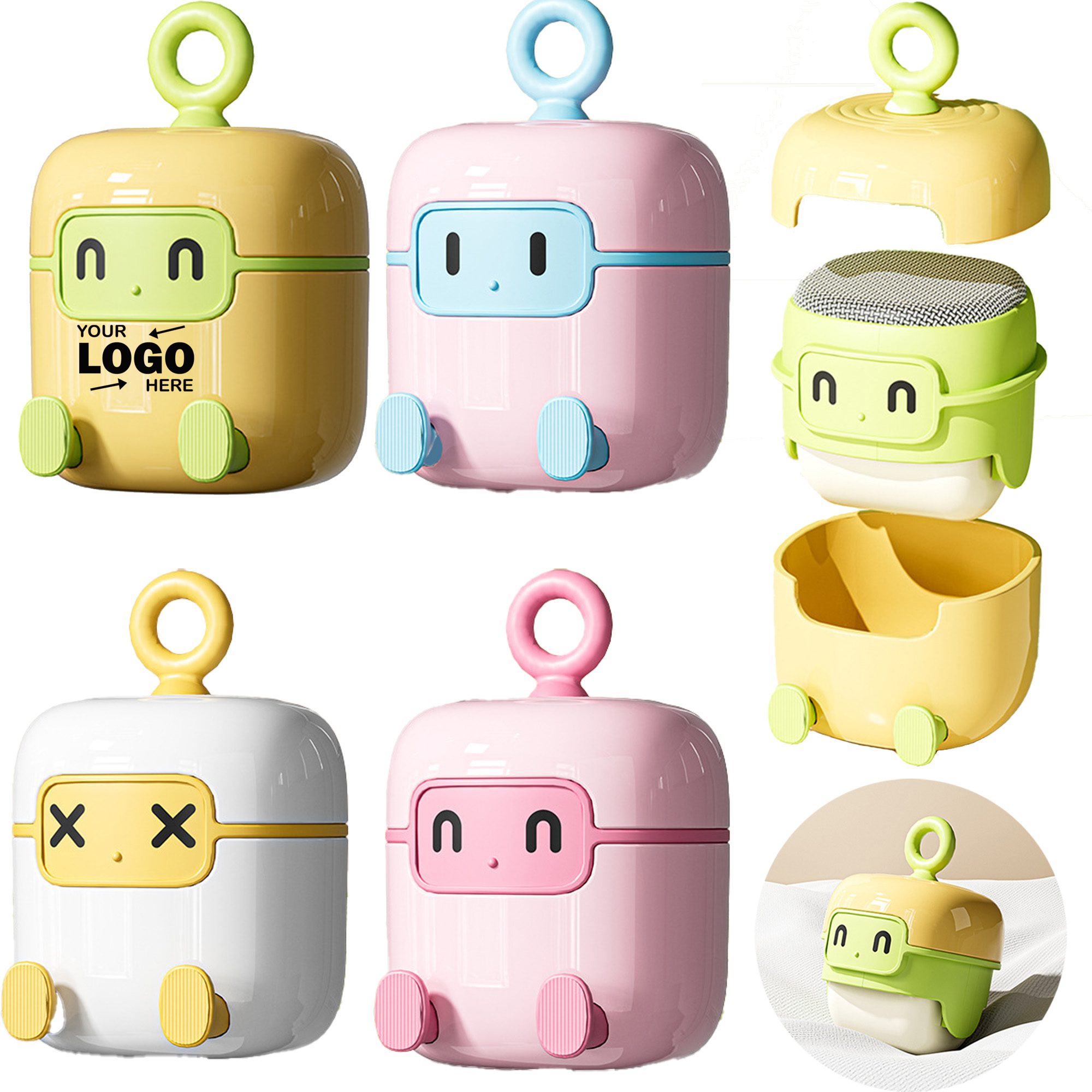Portable Hanging Dual Sided Reusable Washable Lint Roller 2