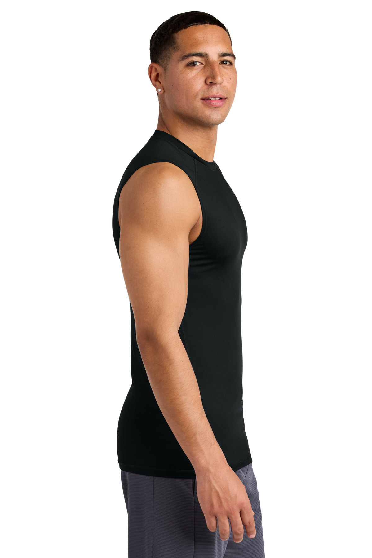 Sport-Tek PosiCharge Compression Sleeveless Tee ST121SL 9
