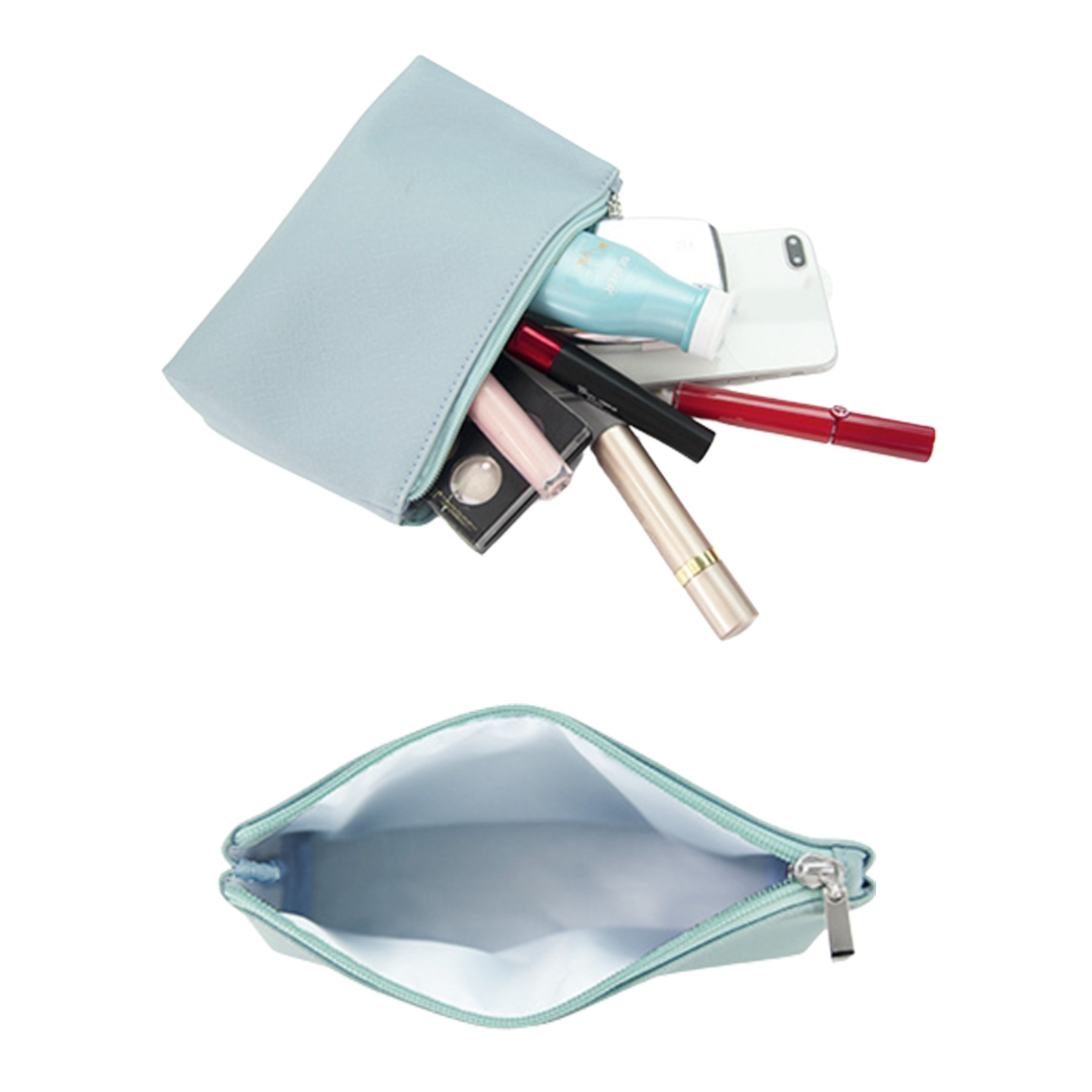 Vegan Leather Travel Cosmetics Pouch 2