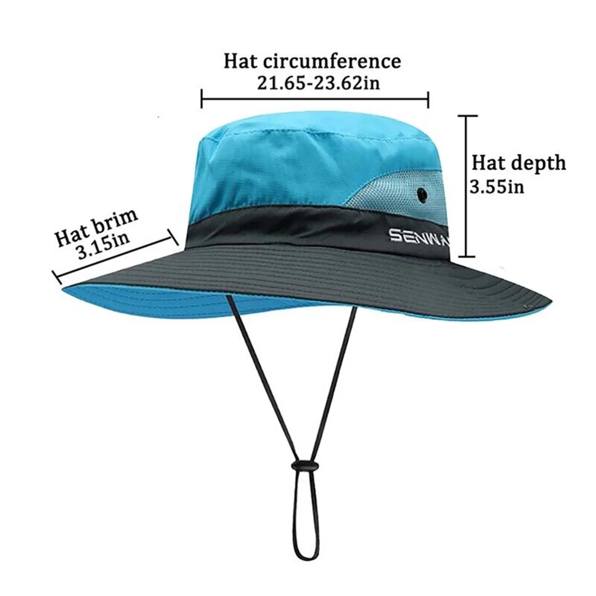 Sun Bucket Hat Beach Cap UV Proof Protection Travel Summer 7