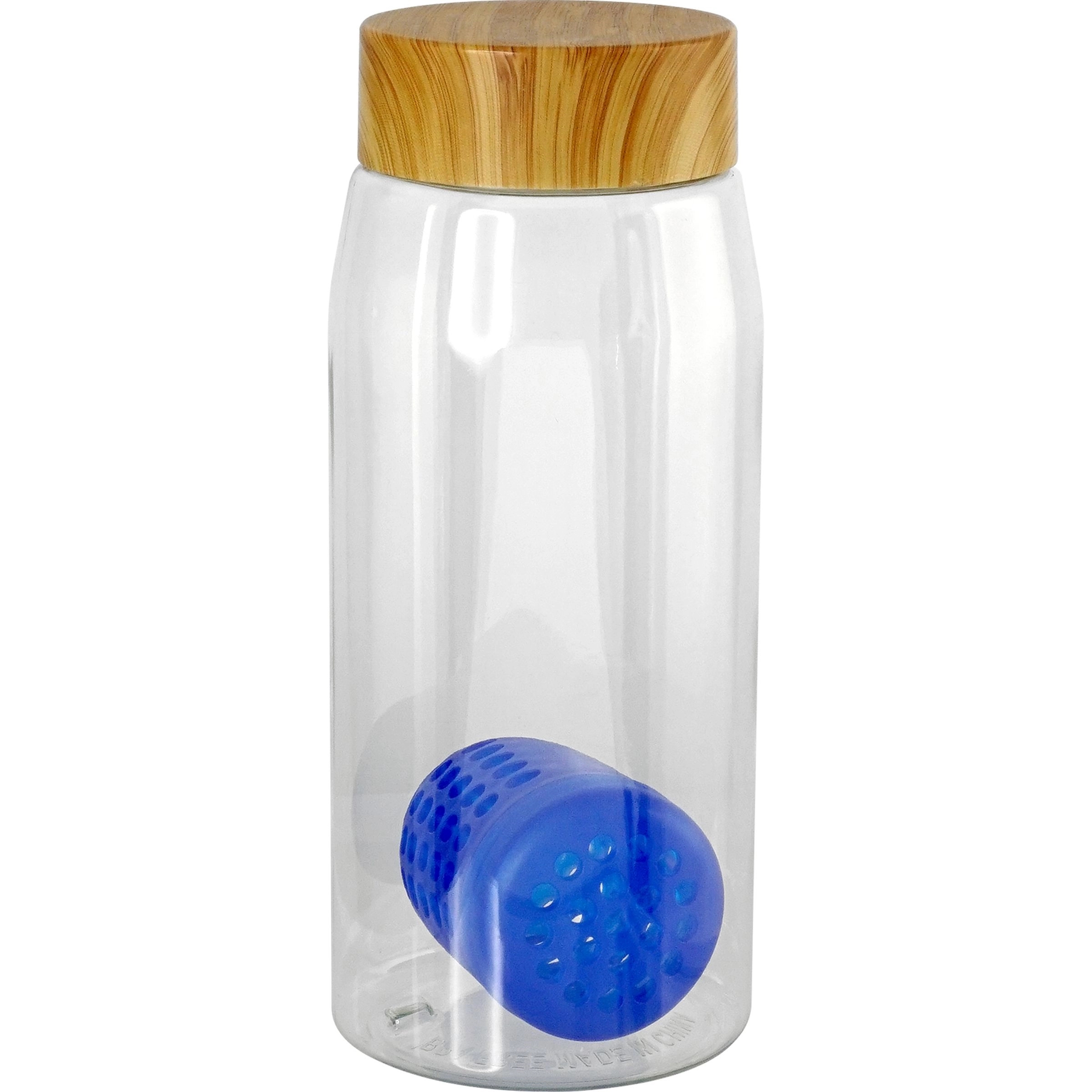Bamboo Pattern 25 oz. Recycled Bottle with Floating Infuser 13