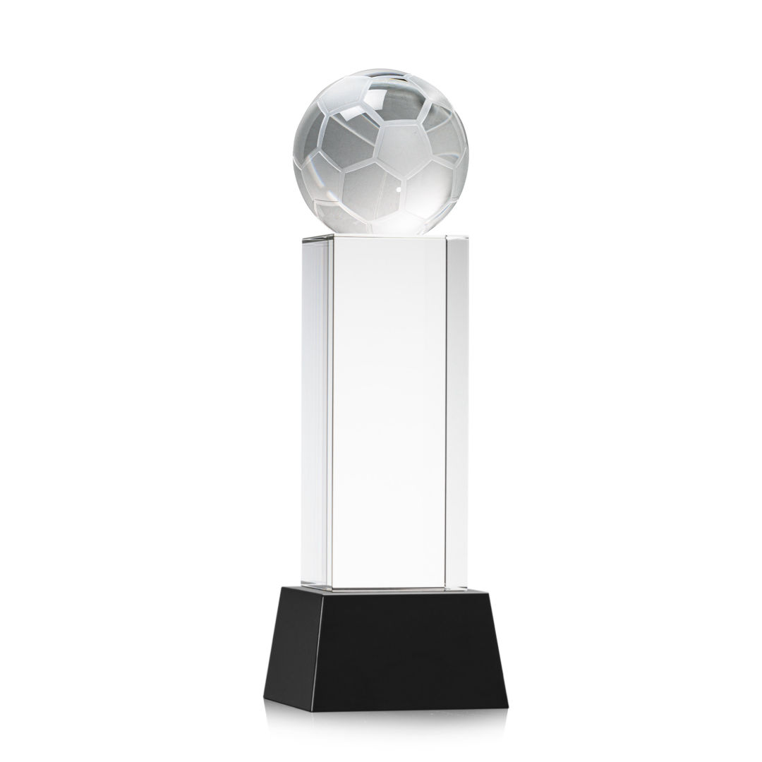Soccer Ball VividPrint™ Award on Belcroft - Black 2
