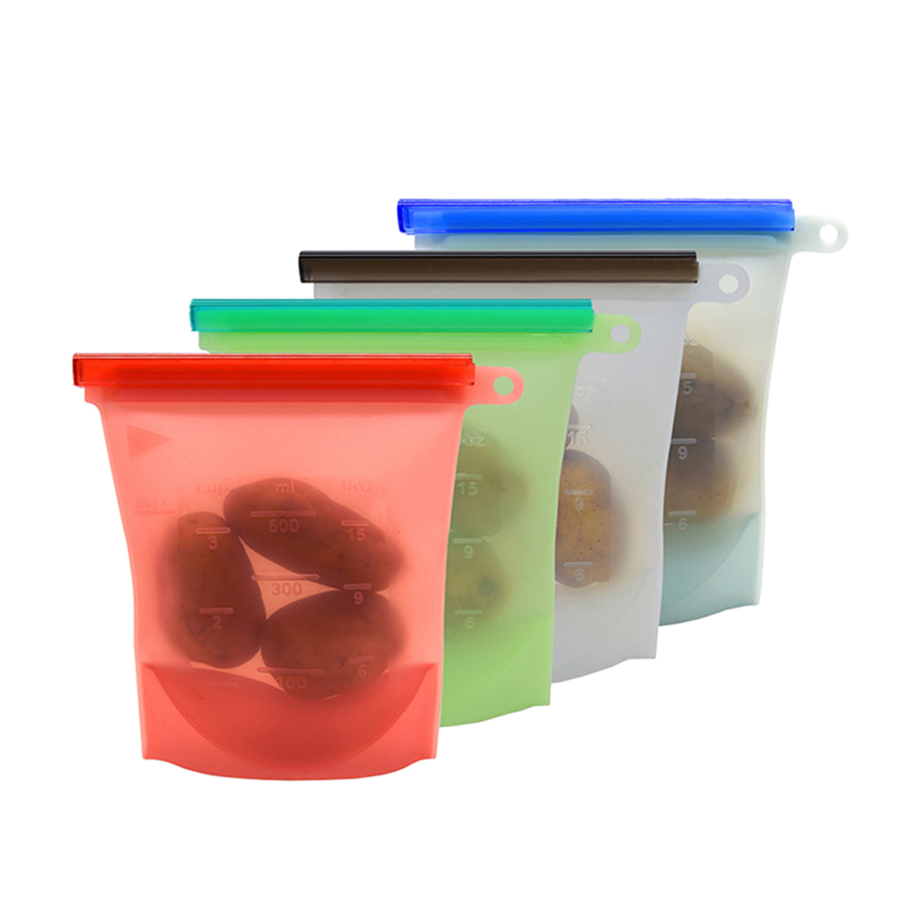 Reusable Silicone Fresh Food Storage Bag 2