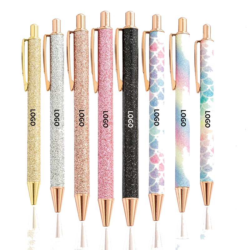 Glitter Click Ball Pen 2