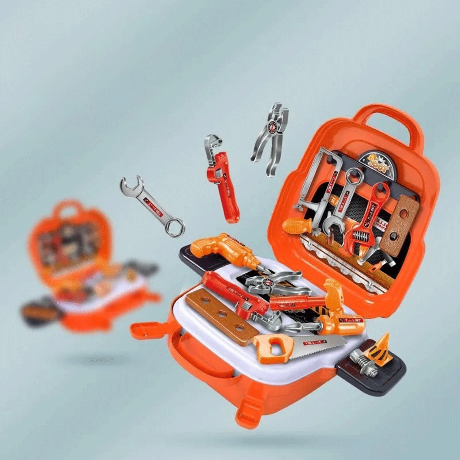 Pretend Play Backpack Tool Toy Set 5