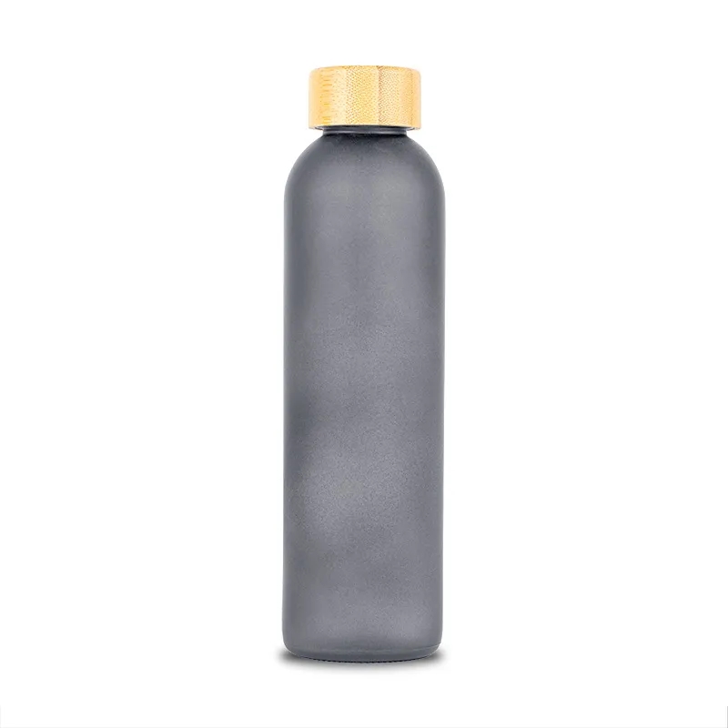 Beverly Glass Water Bottle 24 oz, custom glassware with logo imprint 3