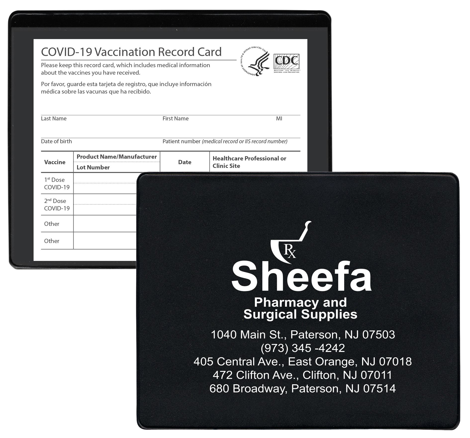 COVID-19 Vaccination Card Holder 2