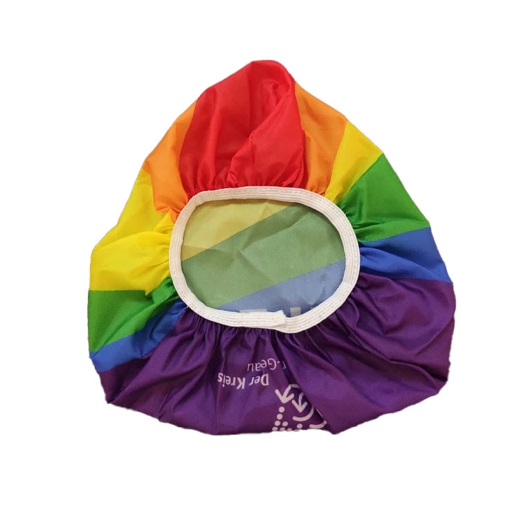 Rainbow 190T polyester Bicycle Seat Cover 3