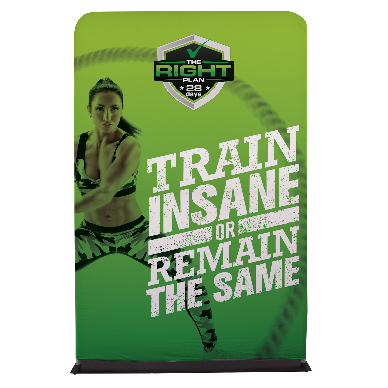 5' EuroFit™ Banner Display Kit (Recycled Polyester Knit) 8