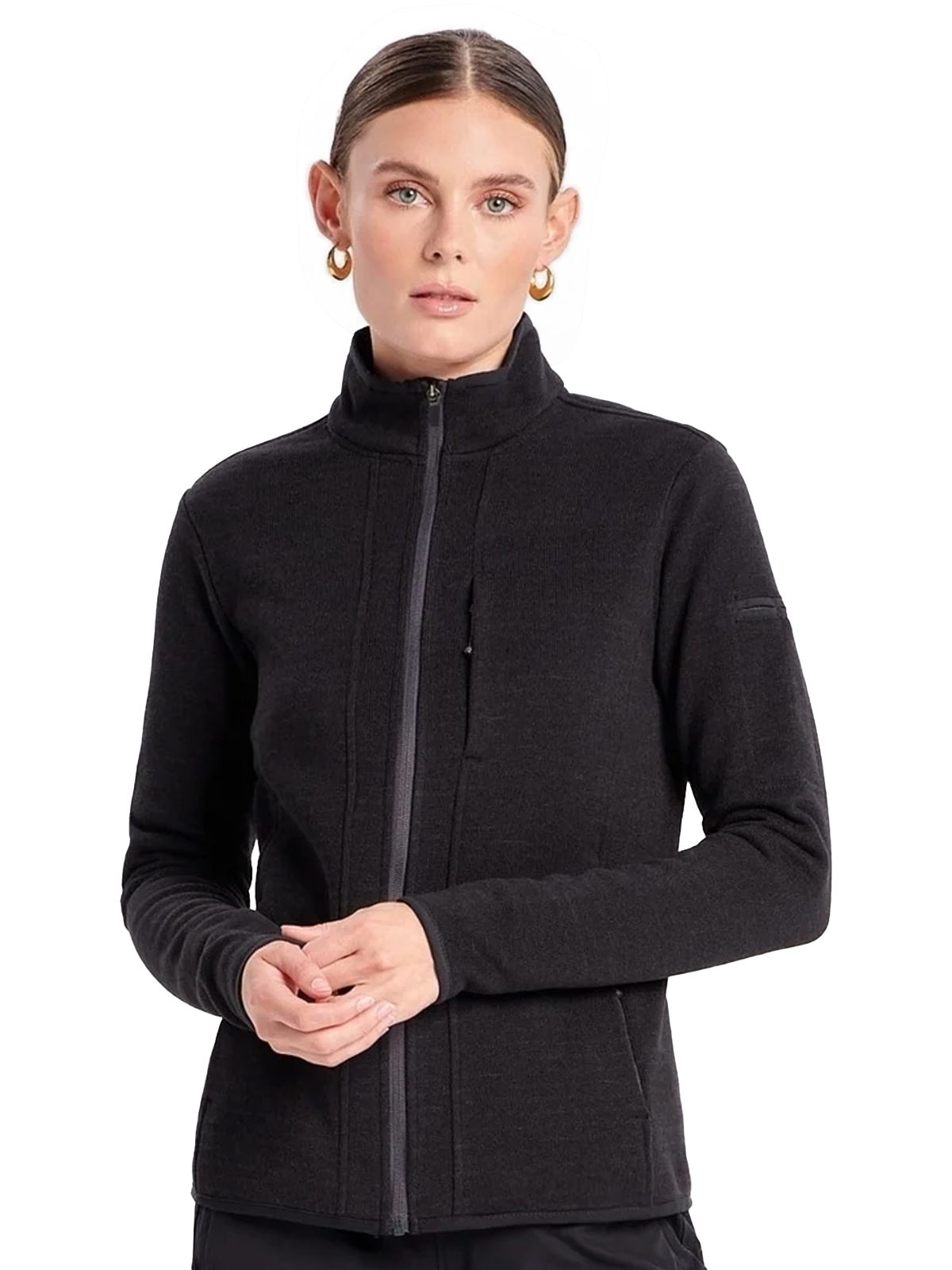Medelita Scrubs - Women's 4-Pocket Strata Fleece Jacket
