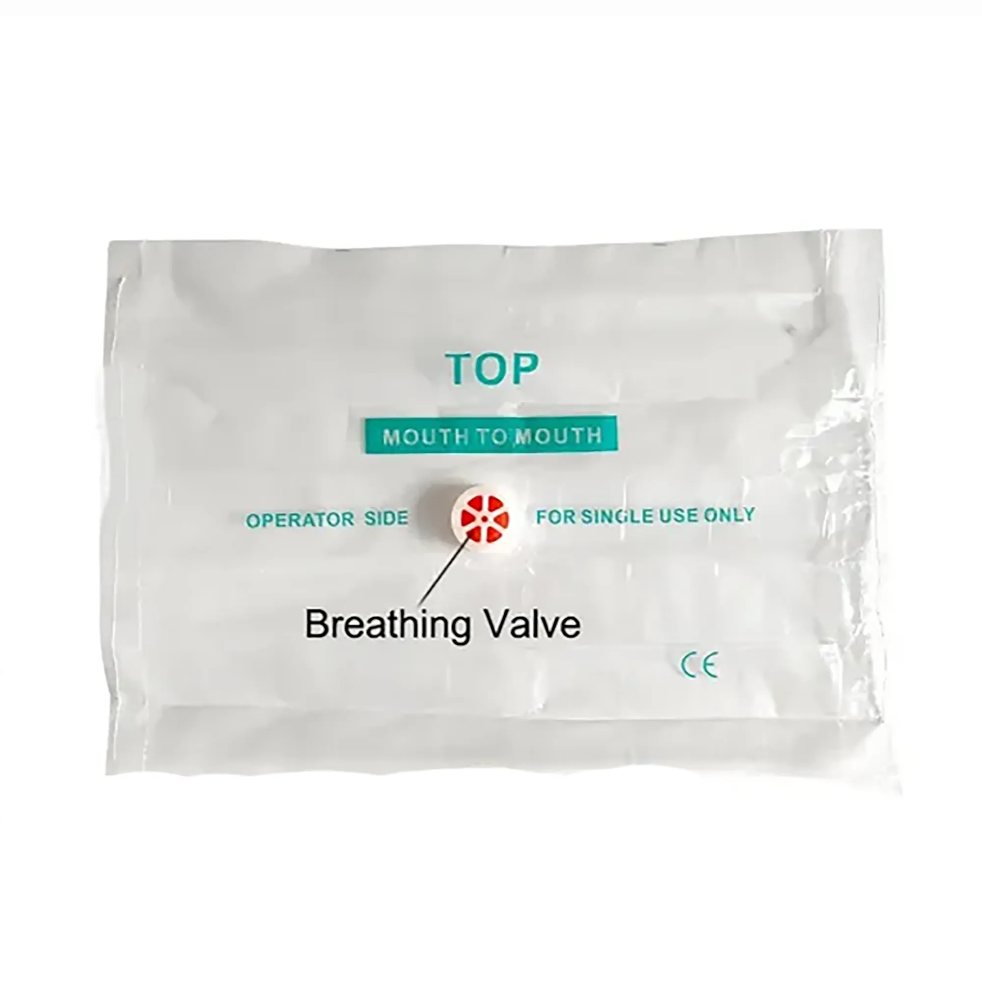 MOQ 50 Heart CPR Keychain Face Shield 5