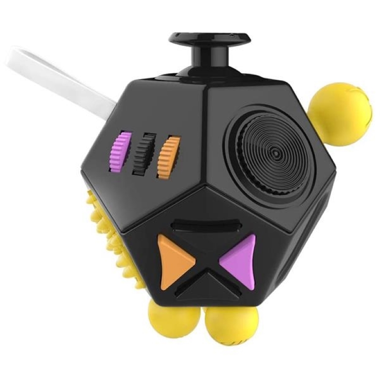 Fidget Dodecagon 12 Side Cube Relieves Stress Anxiety 9