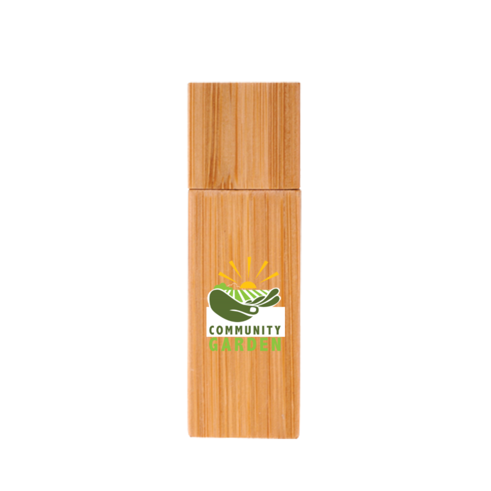 Carbonized Bamboo USB Flash Drive