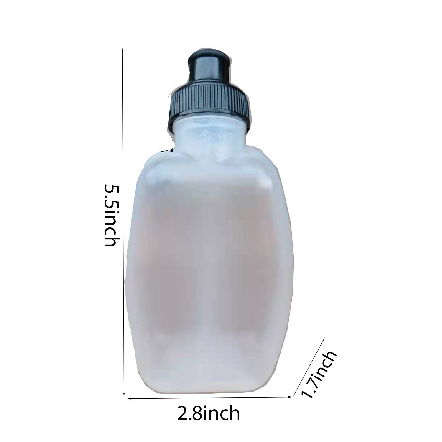 8oz portable Leakproof Fitness Waist Water Bottle for Runner 2