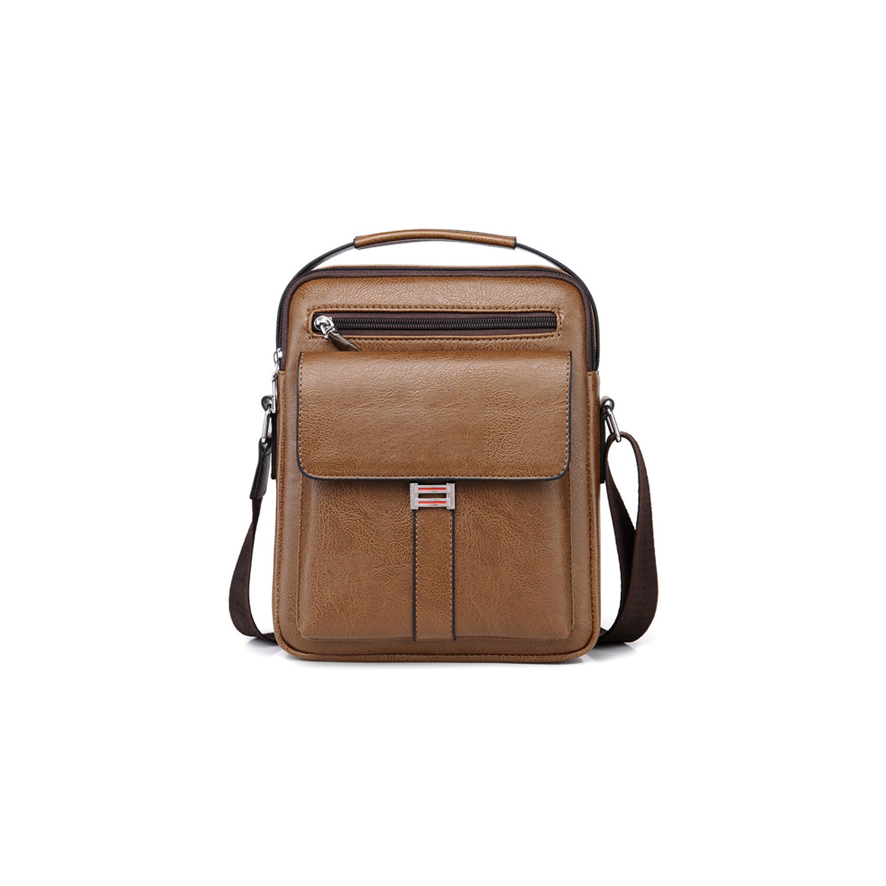 Crossbody Pu Leather Sling Backpack 4
