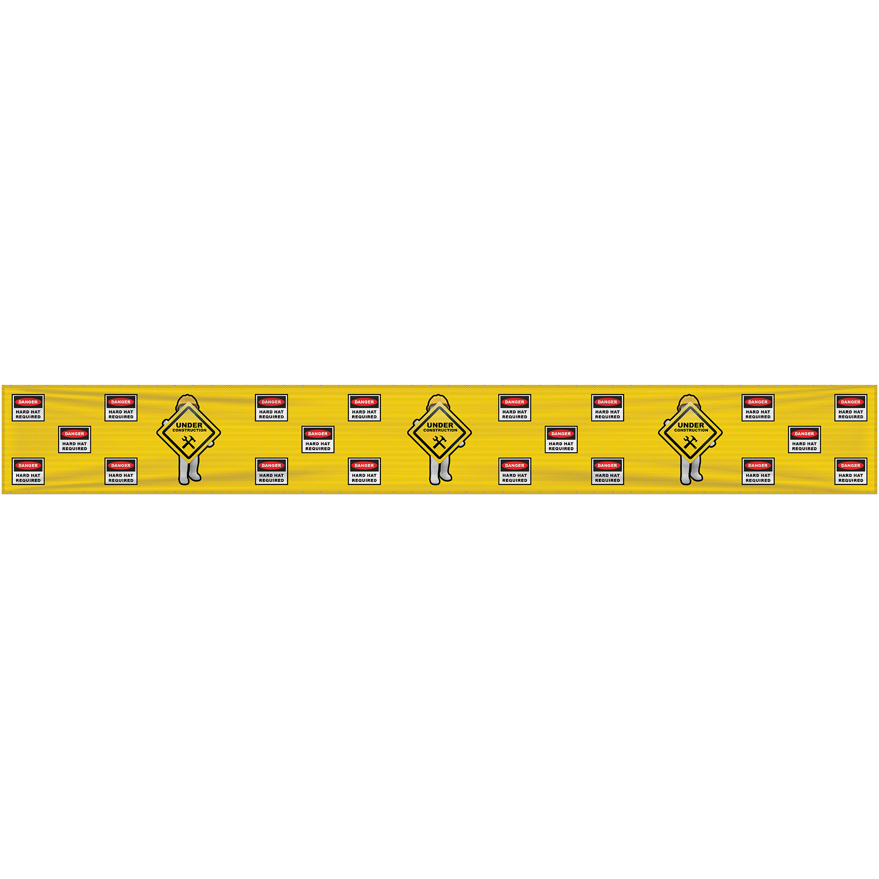 6' x 48' Polyester Mesh Banner 4