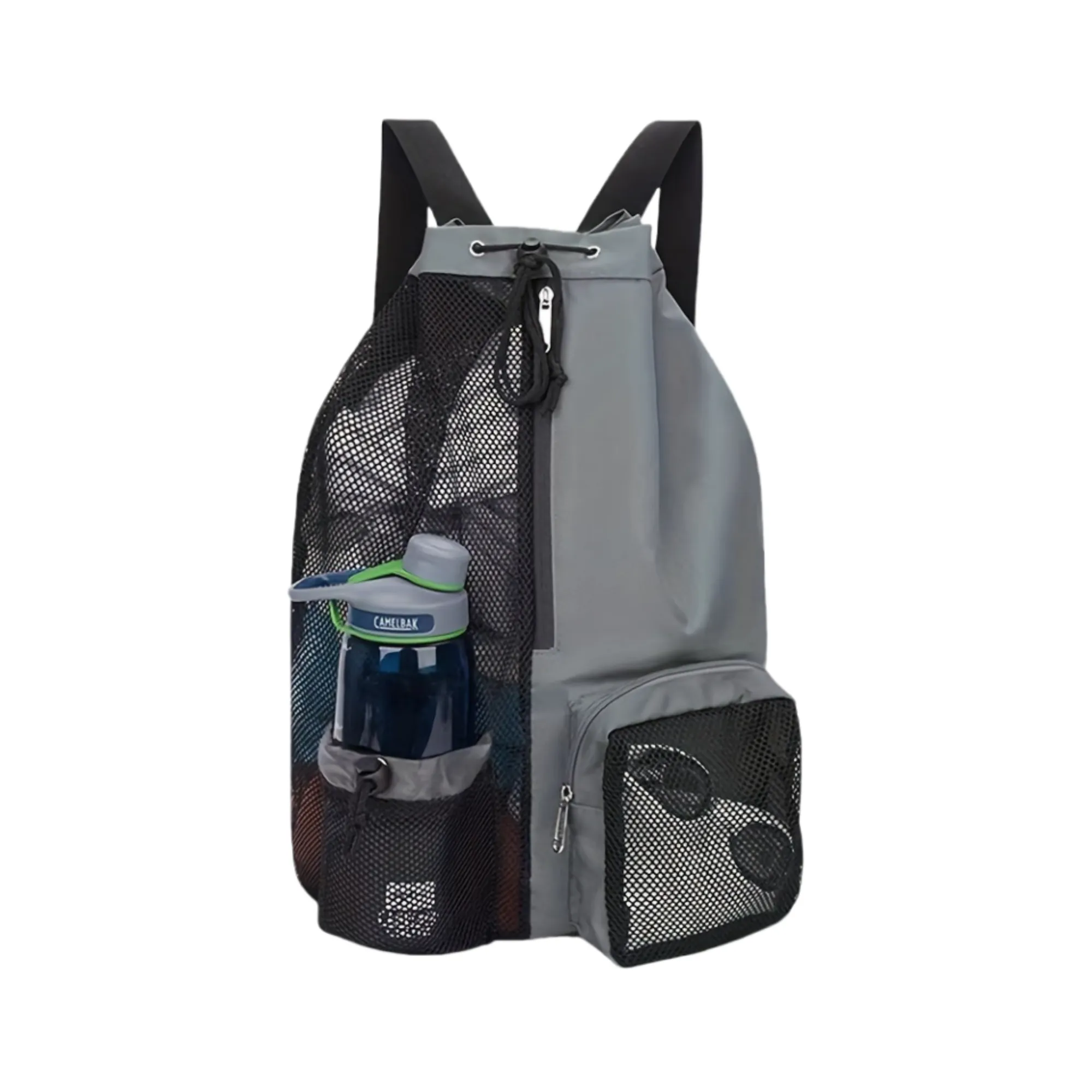 Two Tone Sport Drawstring Backpack 6