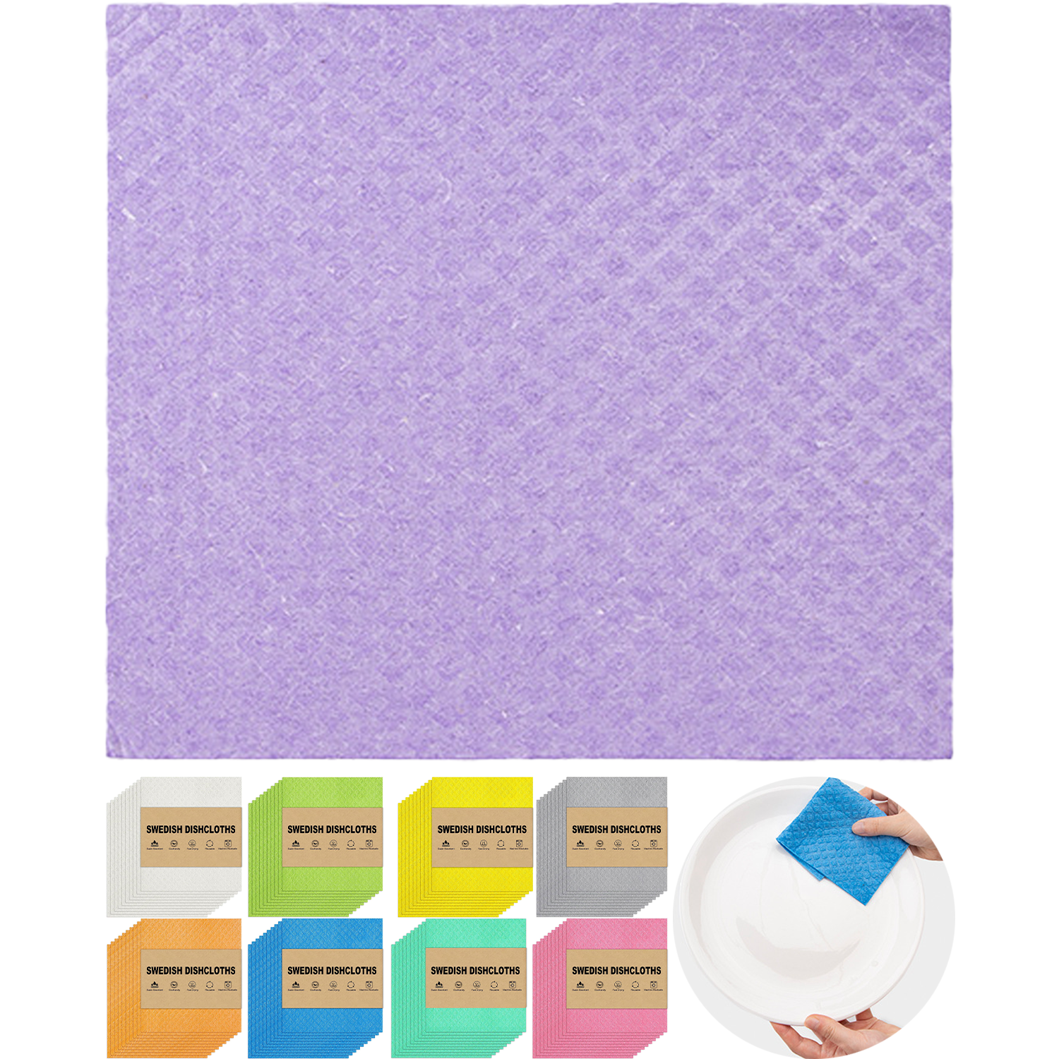 Reusable Kitchen Dish Cloth 13