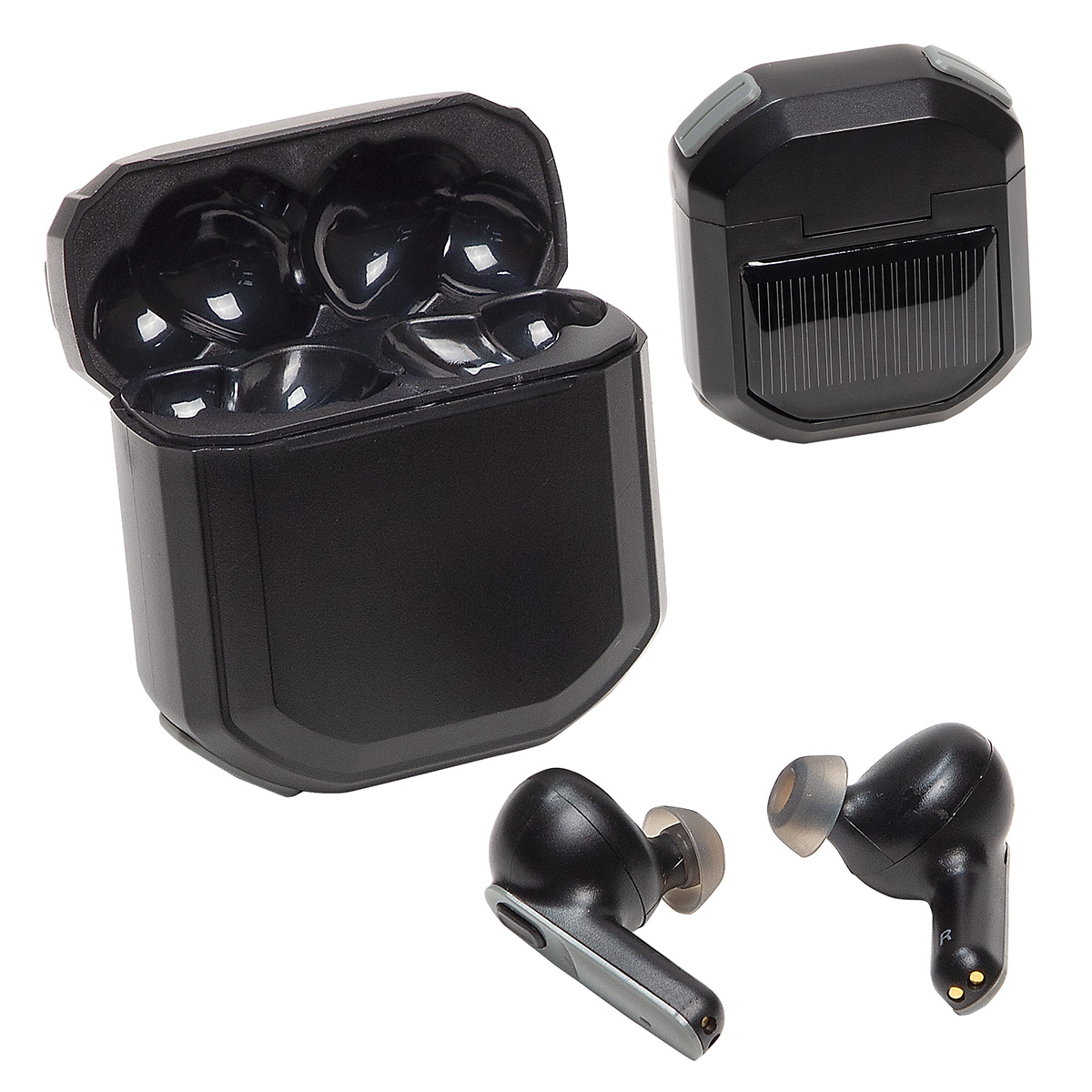 Allegro TWS Earbuds with Solar Powered Charging Case 9