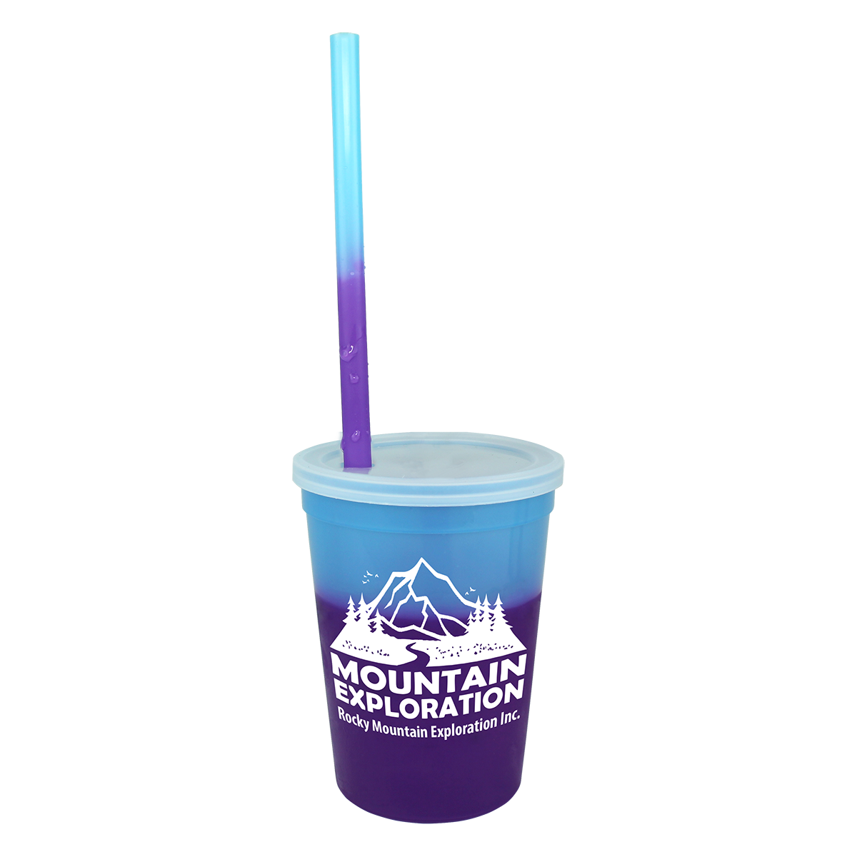 Mood™ 12 oz. Stadium Cup/Straw/Lid Set 14