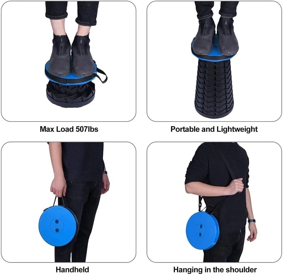 Outdoor Adjustable Retractable Stool 4
