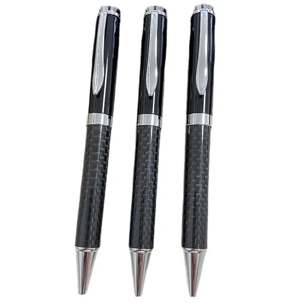 Dual Leatherette Keychains and Ballpoint Pen Gift Set 5