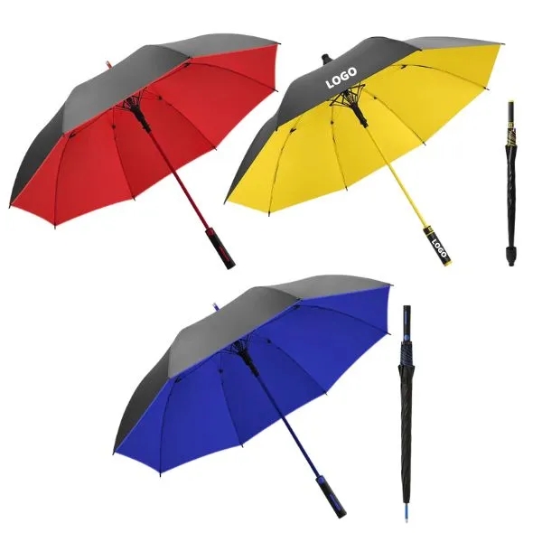XL Double-Layer Golf Umbrella - Windproof Oversized Canopy 1
